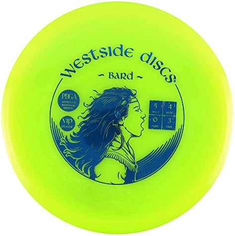 דיסקים של ווסטסייד דיסק VIP Bard Midrange גולף דיסק [צבעים עשויים להשתנות]